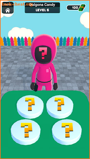 Squid Game Candy Challenge screenshot