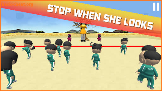 Squid Game Challenges 3D screenshot