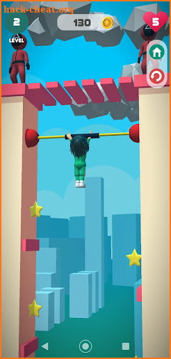 Squid game: Challenging parkour screenshot