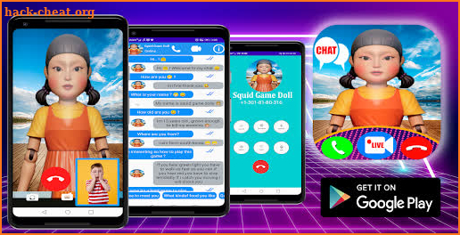 Squid Game Doll Video Call & Chat Simulator screenshot