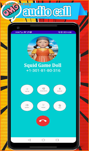Squid Game Doll Video Call & Chat Simulator screenshot