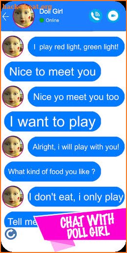 Squid Game Fake Video Call & Doll Live Chat screenshot