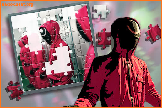 squid game jigsaw puzzle screenshot