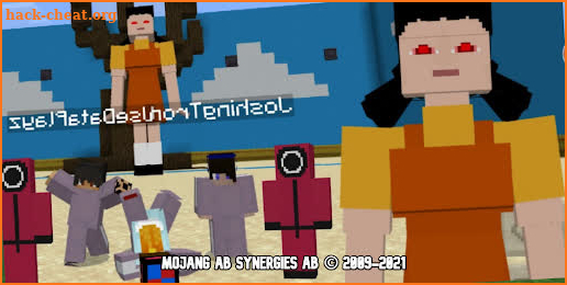 Squid game mod for Minecraft screenshot