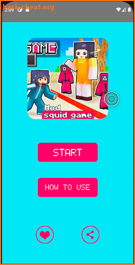 Squid Game Mod for Minecraft PE Horror Game 2020 screenshot
