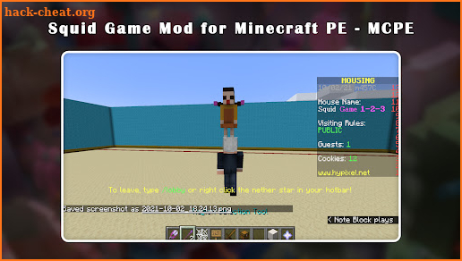 Squid Game Mod Master for Minecraft MCPE screenshot