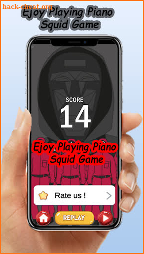 Squid Game Piano Tils screenshot