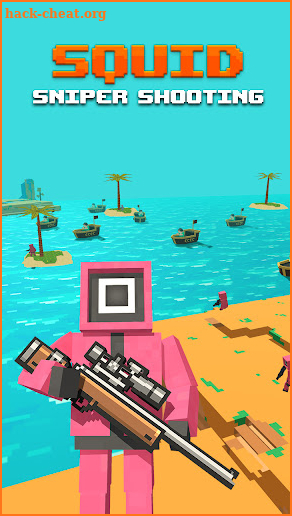 Squid Game Sniper Shooting screenshot