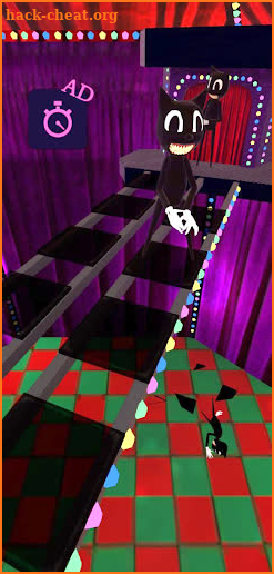Squid game with cartoon cat screenshot