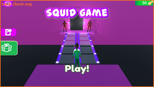 squid games glass stepping 3D screenshot