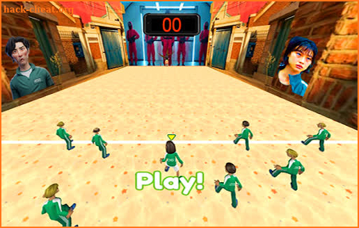 squid games luz verde luz roja screenshot