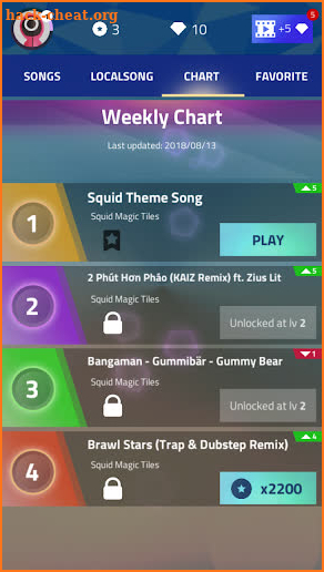 Squid Magic Piano Tiles Game screenshot