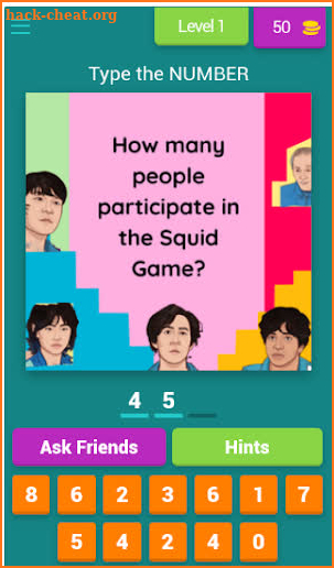 Squid Qame Quiz screenshot