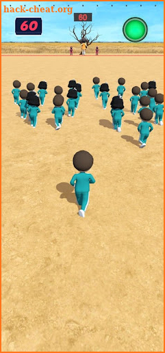 Squid Race Challenge Game screenshot