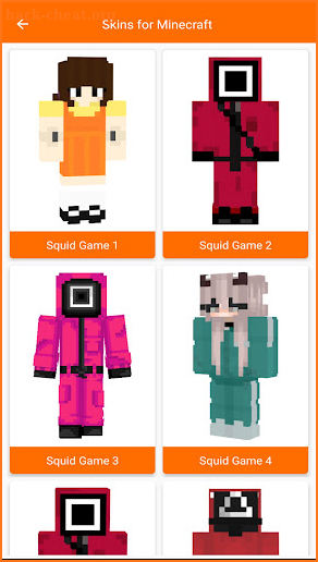 Squid Skins for Minecraft PE screenshot