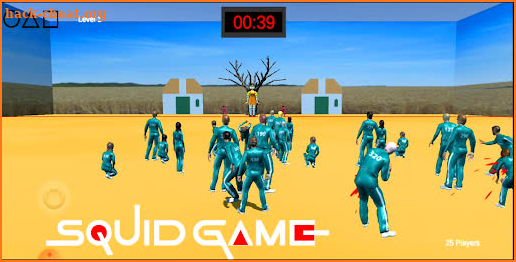 Squid Sniper 3D Game screenshot