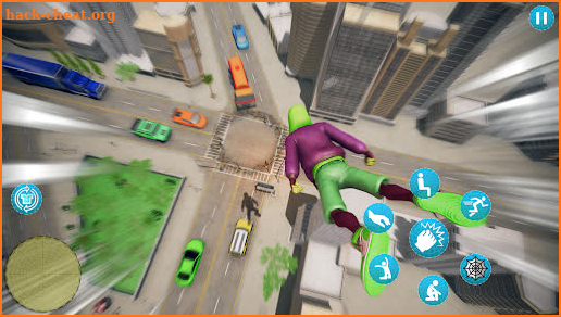 Squid Spider Super Hero City screenshot