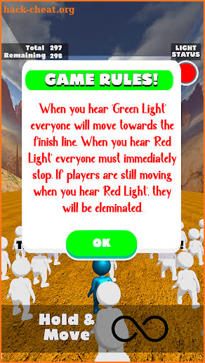 Squid Survival Escape Game - Green Light Red Light screenshot
