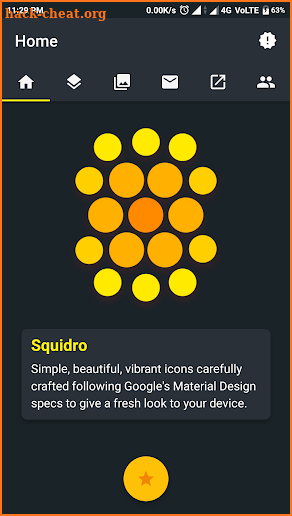 Squidro - Material Icon Pack screenshot