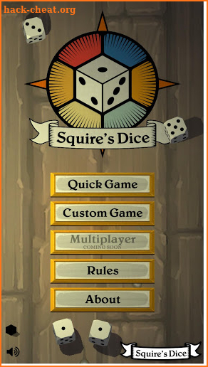 Squire's Dice screenshot