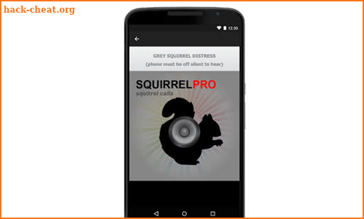 Squirrel Calls for Squirrels screenshot