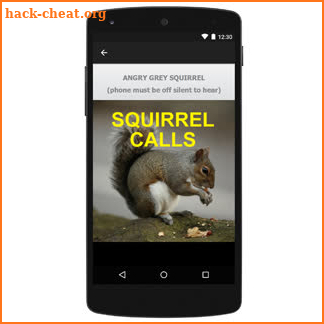 Squirrel Hunting Calls screenshot