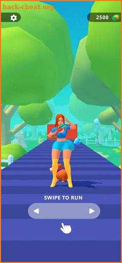 Squirt Gun Girl: Garden Runner screenshot