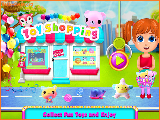 Squishy Ball Toy Surprise Supermarket Shopping screenshot
