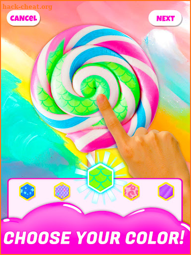 Squishy Slime Simulator: Coloring Games for Girls screenshot
