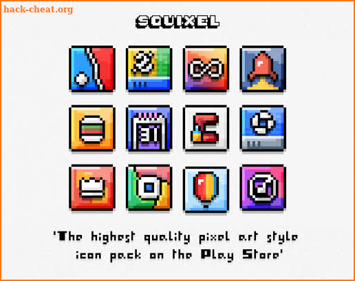 Squixel - Icon Pack screenshot