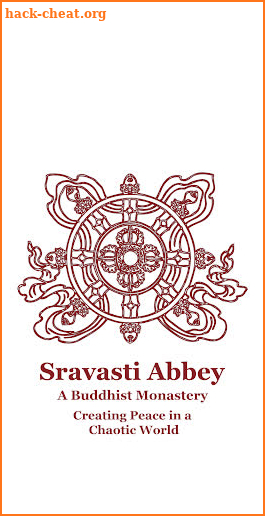 Sravasti Abbey App screenshot