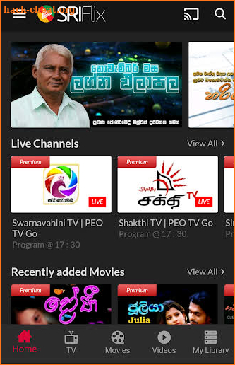 SRIFlix - LiveTV, Movies,TV Shows & Originals screenshot