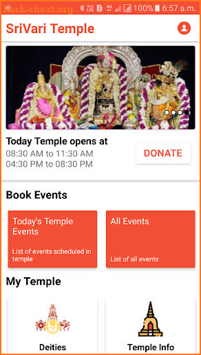 Srivari Temple screenshot