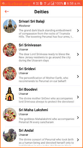 Srivari Temple screenshot