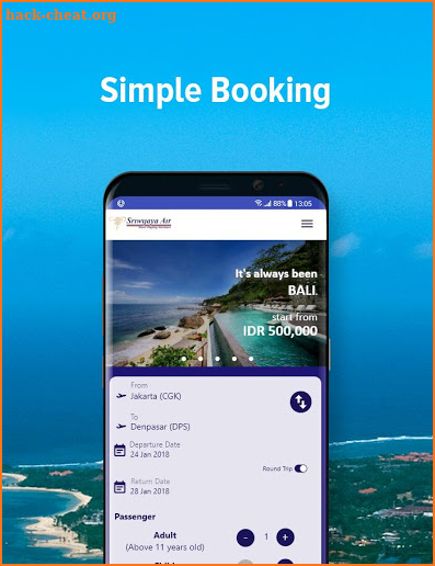 Sriwijaya Air Mobile screenshot