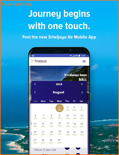 Sriwijaya Air Mobile screenshot
