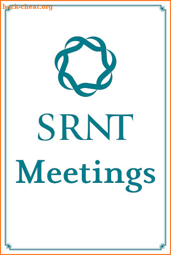 SRNT Meetings screenshot