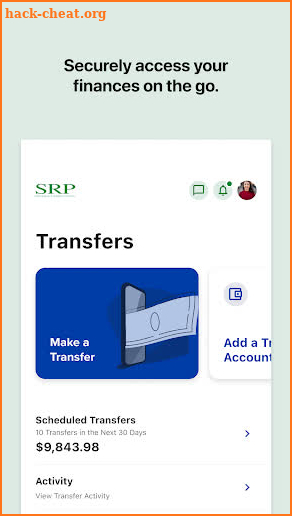SRP Mobile screenshot