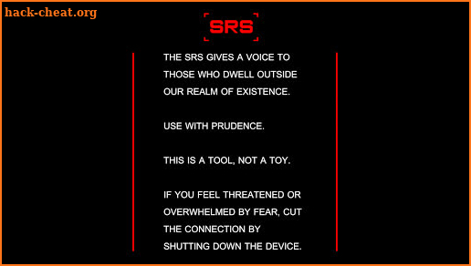 SRS Tool screenshot
