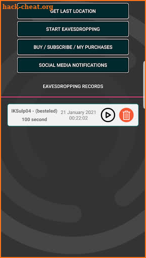 SRV - Family Tracking, Location, Live Listening screenshot