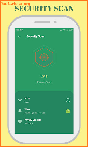 Ssafe Security - junk virus cleaner screenshot