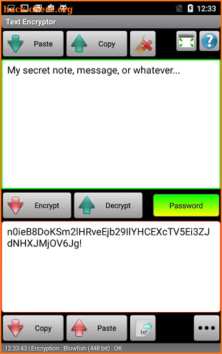 SSE - File/Text Encryption & Password Vault screenshot