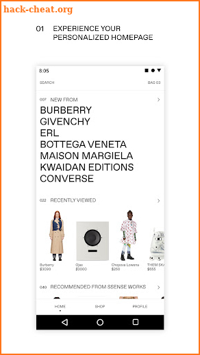 SSENSE: Luxury Shopping screenshot