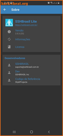 SSHBRASIL Lite - SSH/SlowDNS/SSL screenshot