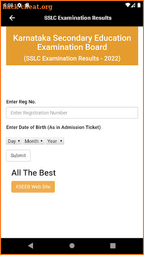 Sslc Result App 2022 Karnataka screenshot