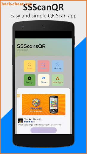 SSScanQR screenshot
