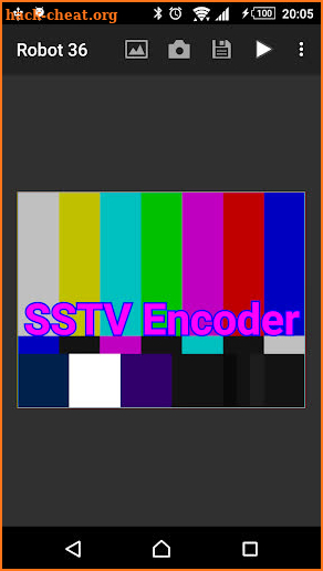 SSTV Encoder screenshot