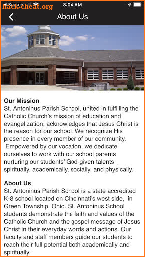 St. Antoninus School - Cincinnati, OH screenshot