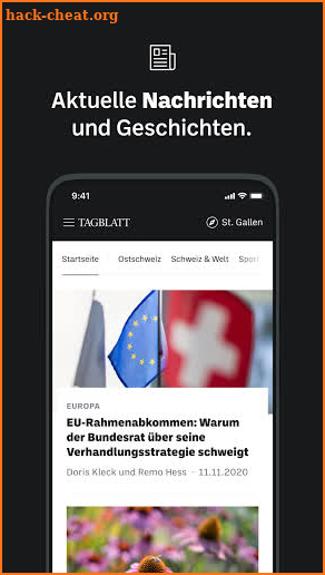 St. Galler Tagblatt - CH Media screenshot