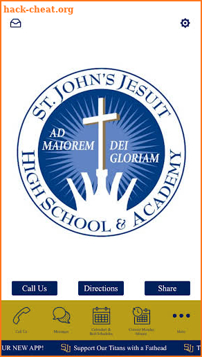 St. John's Jesuit High School & Academy screenshot